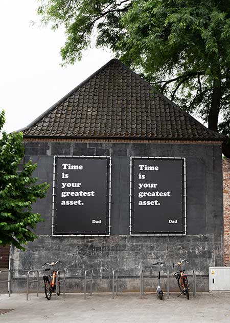 Ryan Gander. De la serie Advice from the artist's father