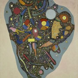 Vassily Kandinsky, Entassement réglé (Acumulación controlada), 1938. © Centre Pompidou, MNAM-CCI/Bertrand Prévost/Dist. GrandPalaisRmn