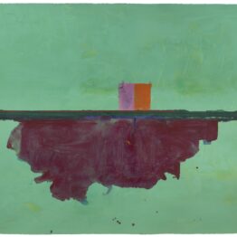 Helen Frankenthaler. Cassis, 1995. Helen Frankenthaler Foundation, Nueva York © 2025 Helen Frankenthaler Foundation, Inc./Artists Rights Society (ARS), New York / VEGAP